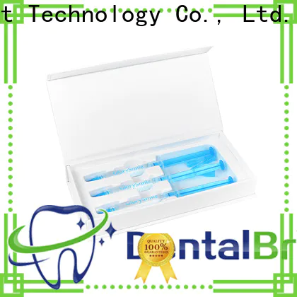 GlorySmile teeth whitening gel customized for dental bright
