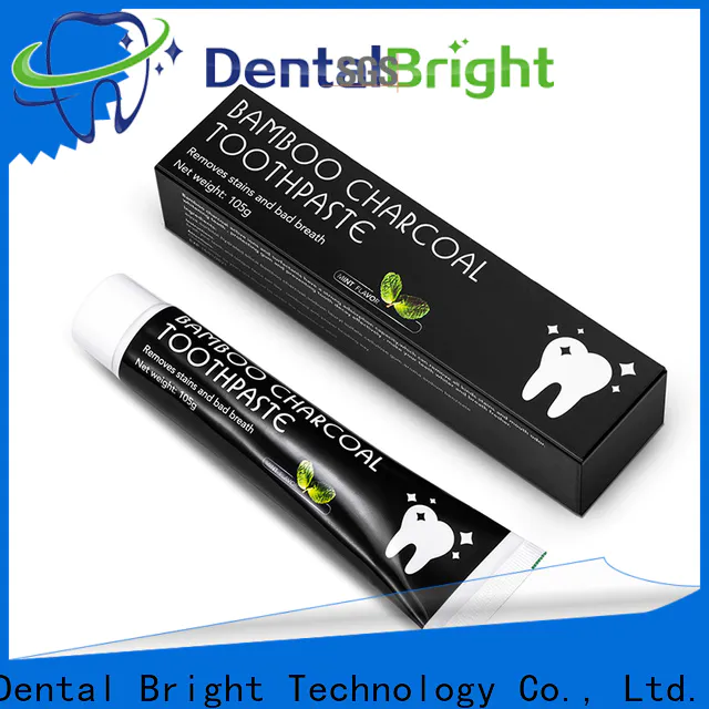 GlorySmile hot sale activated charcoal toothpaste from China