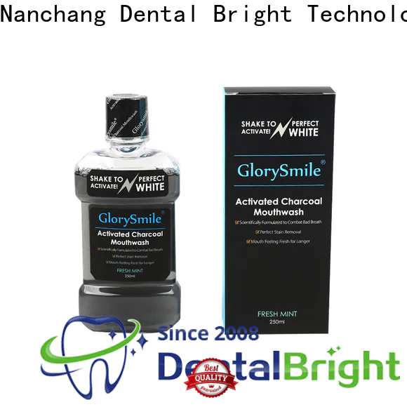 GlorySmile mild natural mouthwash inquire now for dental bright