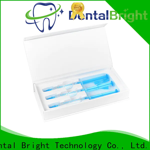 GlorySmile teeth whitening syringe gel reputable manufacture for home usage