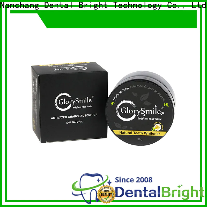 GlorySmile good selling activated charcoal powder reputable manufacturer for teeth
