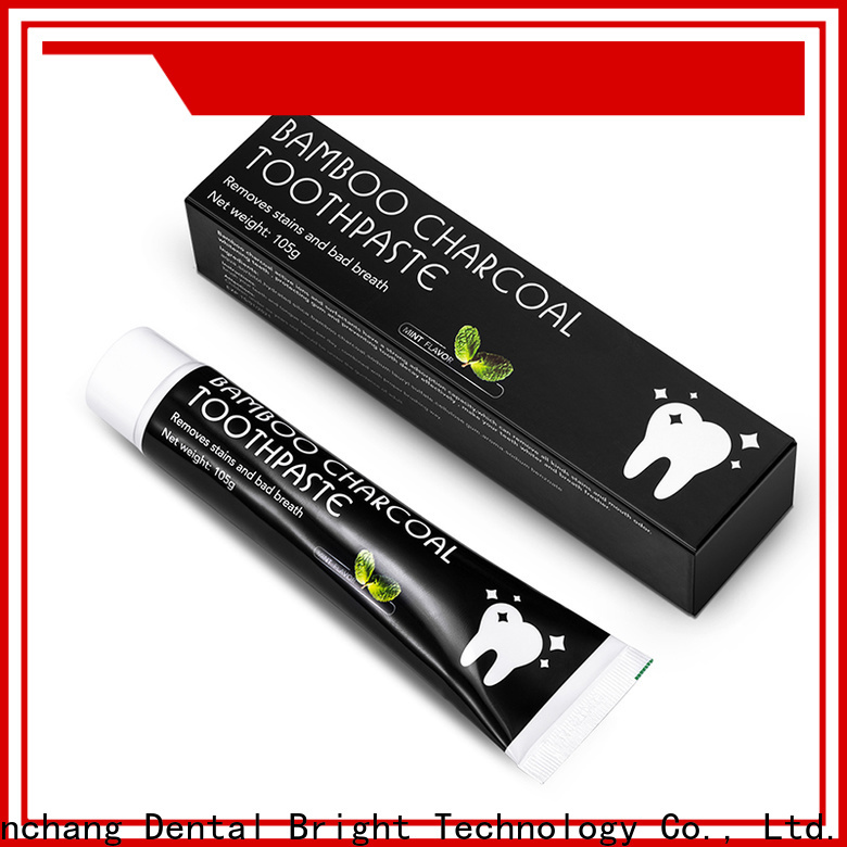 GlorySmile natural charcoal toothpaste from China