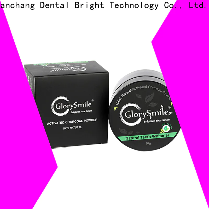 GlorySmile instant best activated charcoal powder from China for home usage