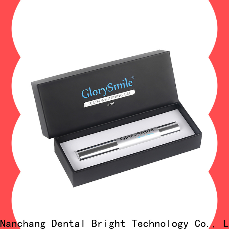 GlorySmile bright white smile pen factory price for whitening teeth