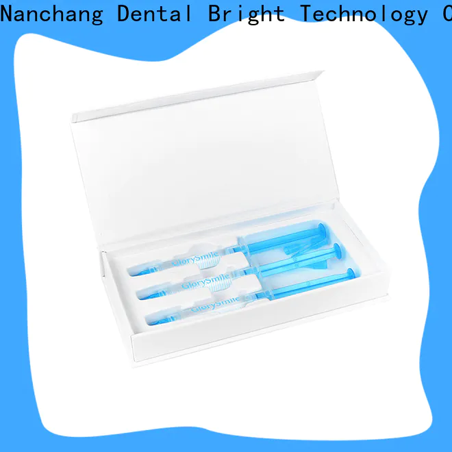GlorySmile Non-sensitivity best teeth whitening gel syringes from China for teeth