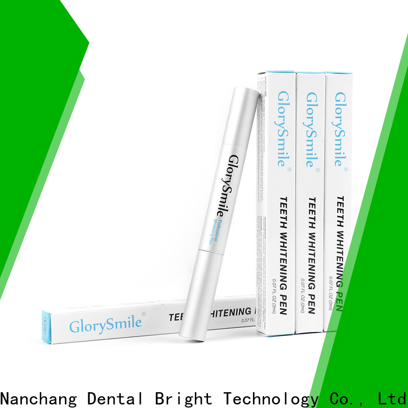odm bright white teeth whitening pen order now for home usage GlorySmile