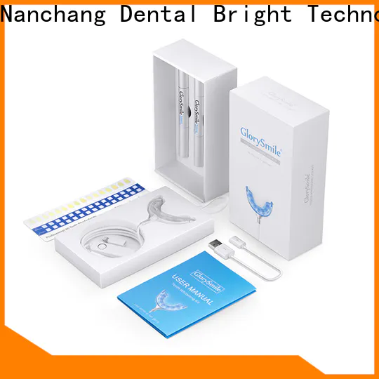 GlorySmile rechargeable dentist teeth whitening kit wholesale
