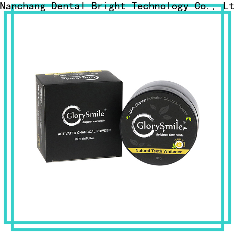 GlorySmile GlorySmile activated charcoal natural teeth whitening powder from China for whitening teeth