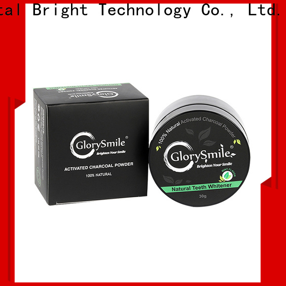 GlorySmile polished teeth whitening powder order now for home usage