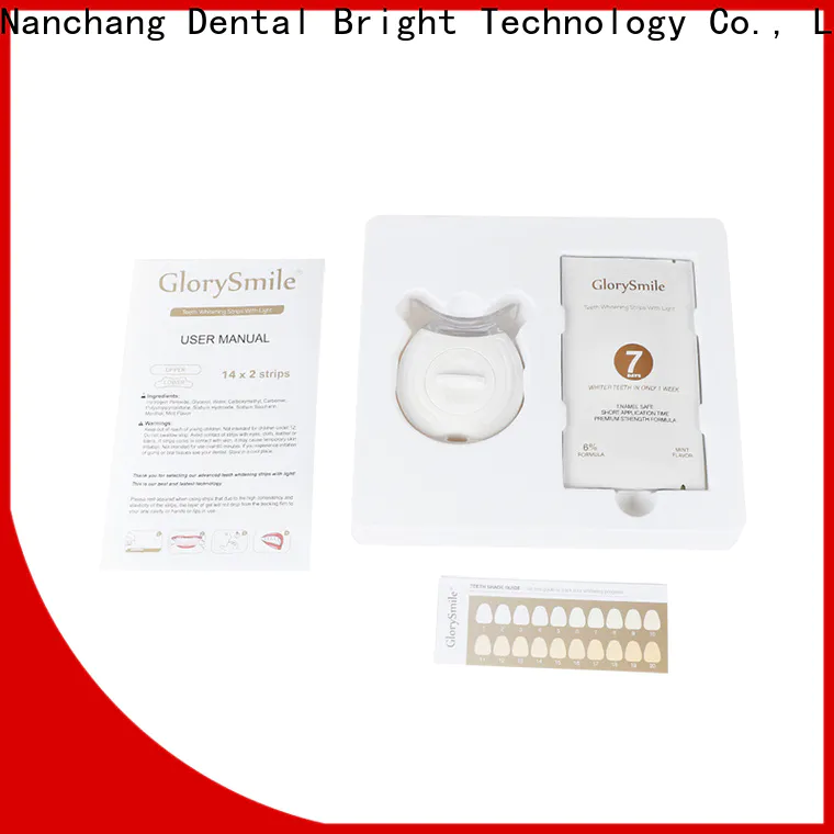 GlorySmile most effective whitening strips free quote for home usage
