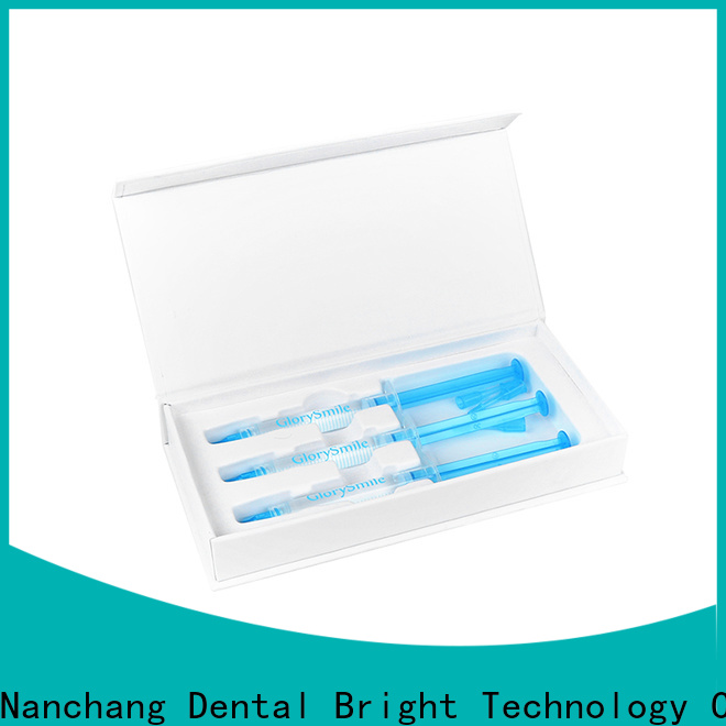 GlorySmile best teeth whitening gel syringes customized for teeth
