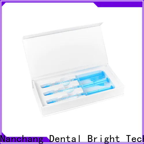 GlorySmile teeth whitening syringe company for dental bright
