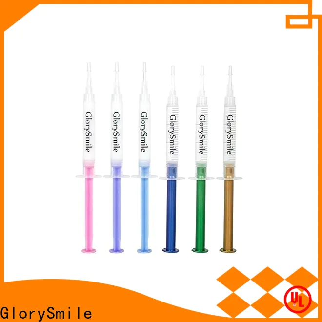 GlorySmile Wholesale teeth whitening gel syringe from China for teeth