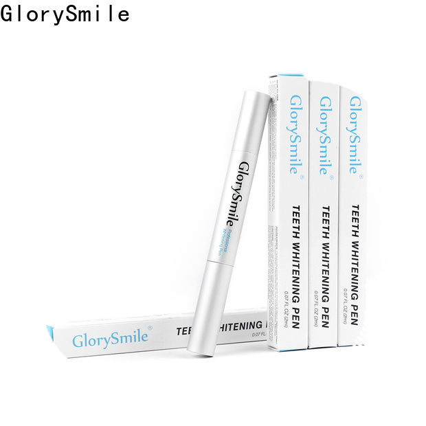 GlorySmile Bulk purchase OEM teeth whitening gel pen company for home usage