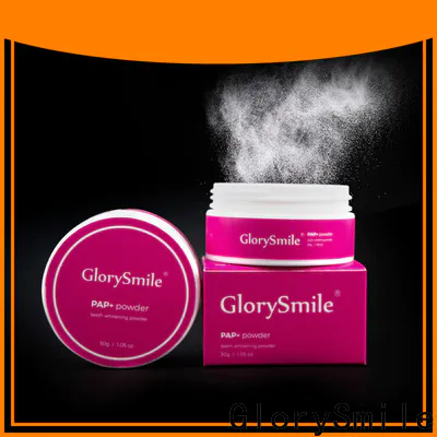 GlorySmile polished teeth whitening powder factory for dental bright
