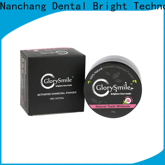GlorySmile activated charcoal teeth whitening powder manufacturers for whitening teeth
