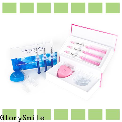 GlorySmile Wholesale custom home uv teeth whitening kit Suppliers for whitening teeth