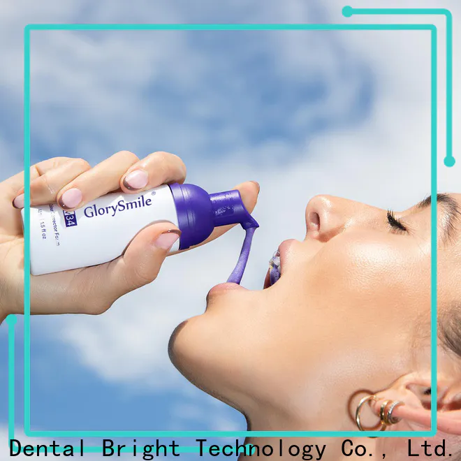GlorySmile Wholesale high quality teeth cleaning mousse inquire now for whitening teeth
