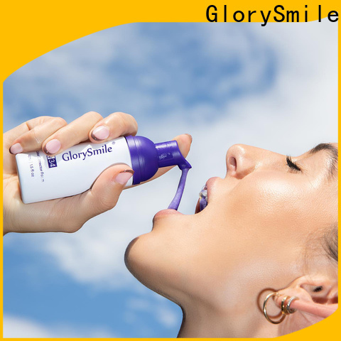 GlorySmile mousse foam toothpaste customized for home usage