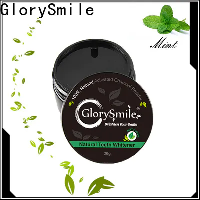 GlorySmile natural teeth whitening powder company for teeth