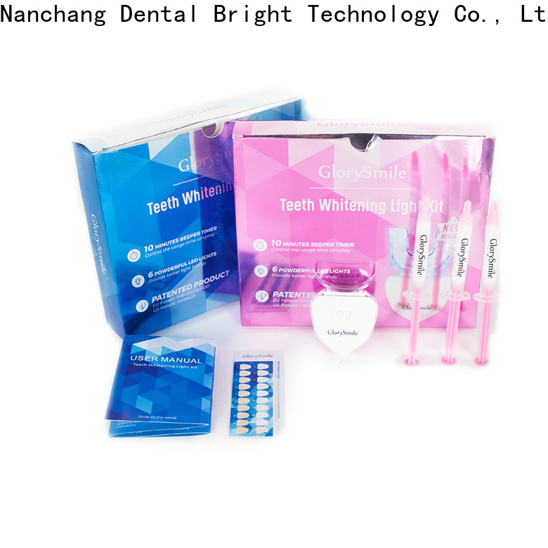 ODM professional teeth whitening kit at home factory for home usage