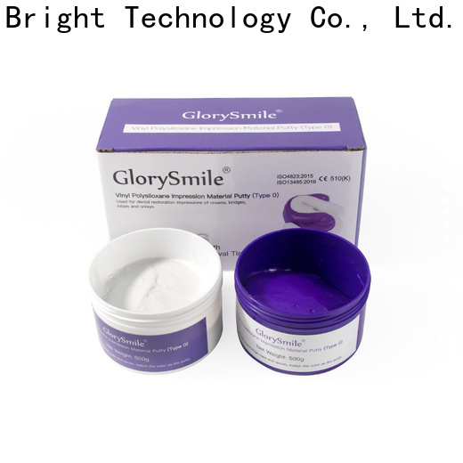 GlorySmile Custom best rubber impression material putty Supply for teeth