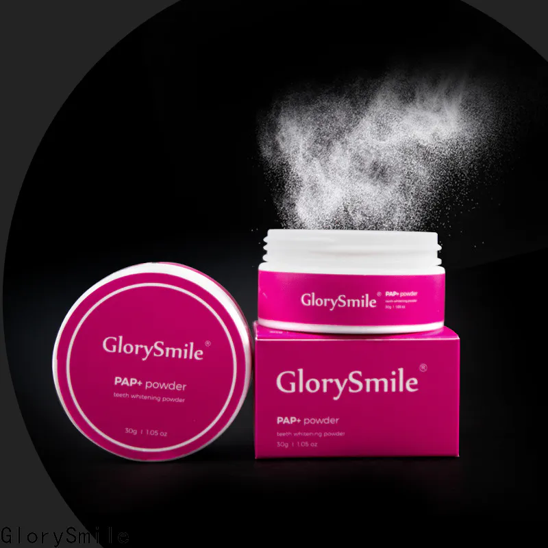 GlorySmile Bulk buy ODM polished teeth whitening powder manufacturers for teeth