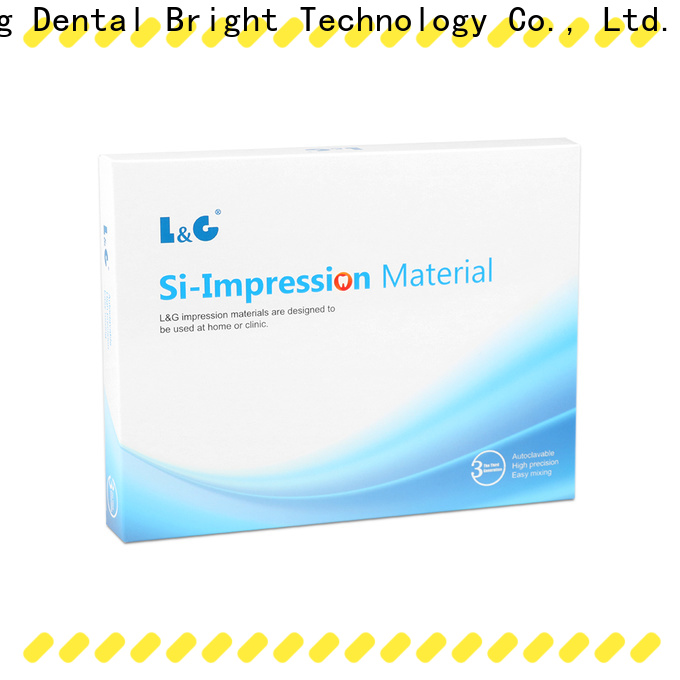 GlorySmile OEM silicone impression material dental manufacturers for whitening teeth