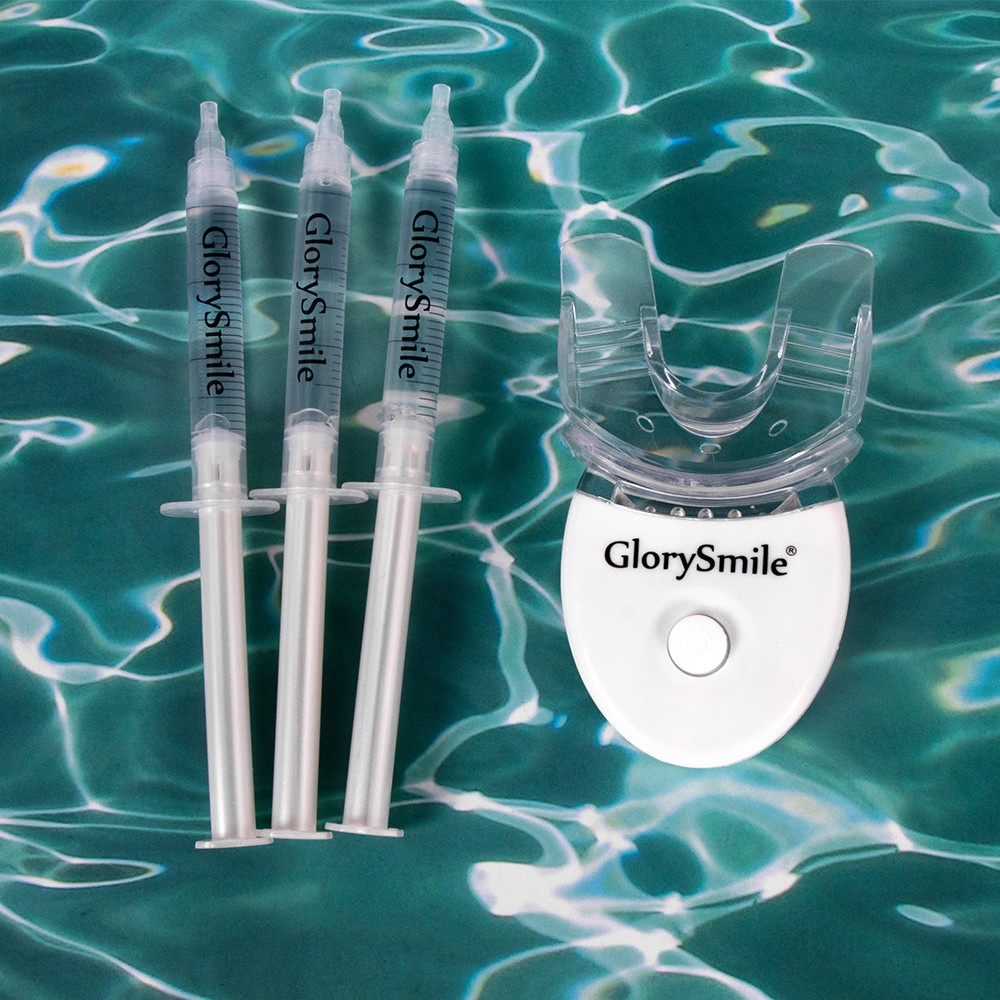 Glorysmile mini LED teeth whitening kit