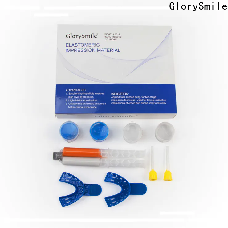 GlorySmile addition cured silicone impression material company for teeth