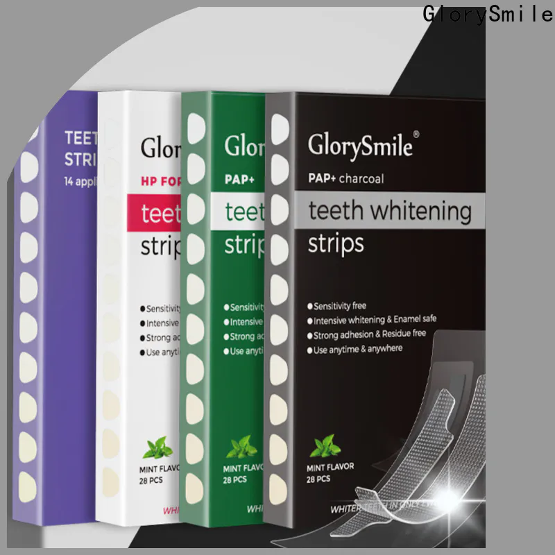 GlorySmile most effective whitening strips Supply for home usage