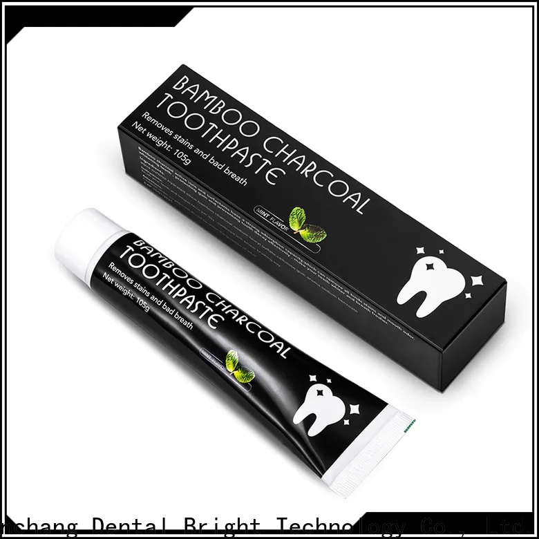 Bulk buy high quality charcoal teeth whitening toothpaste factory for teeth