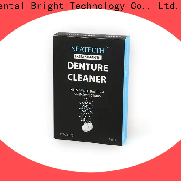 GlorySmile Wholesale custom denture cleaner tabs Suppliers for teeth