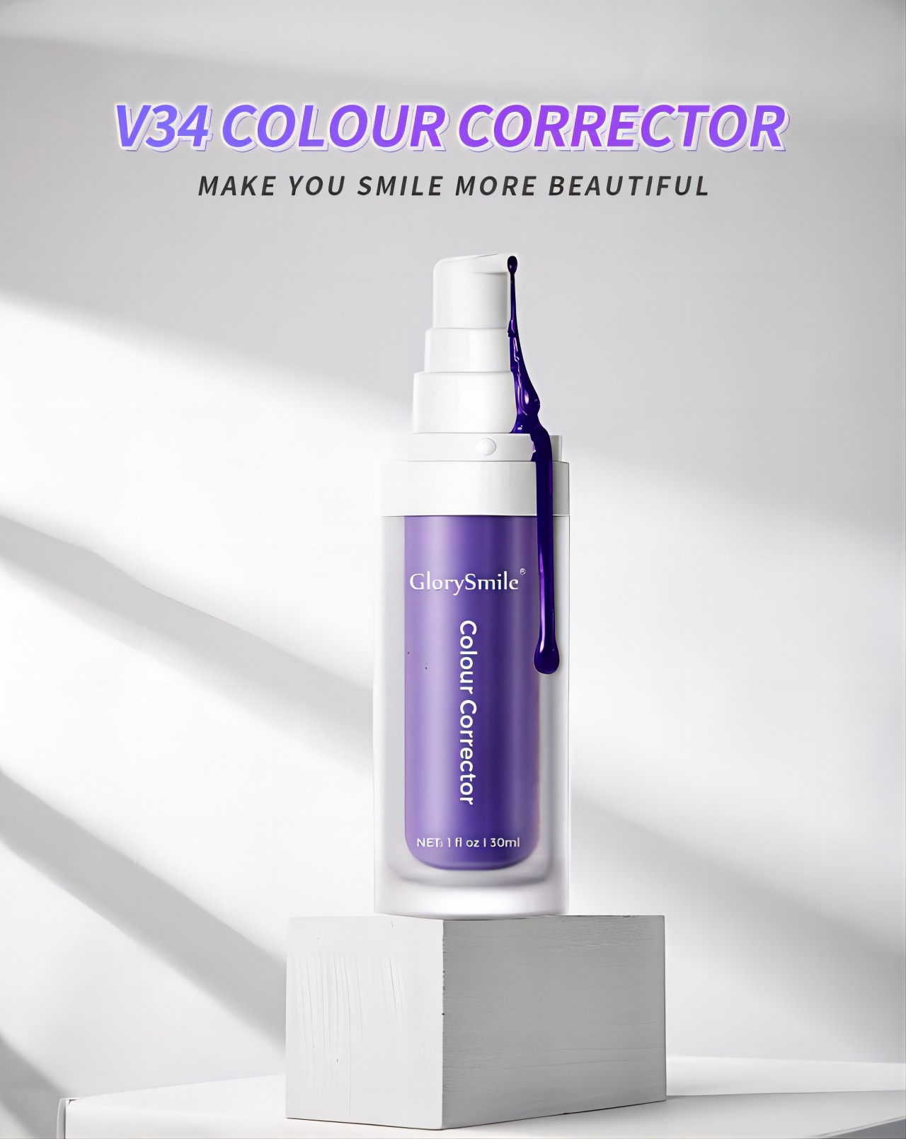 How To Use The Glorysmile V34 Color Corrector Powder？
