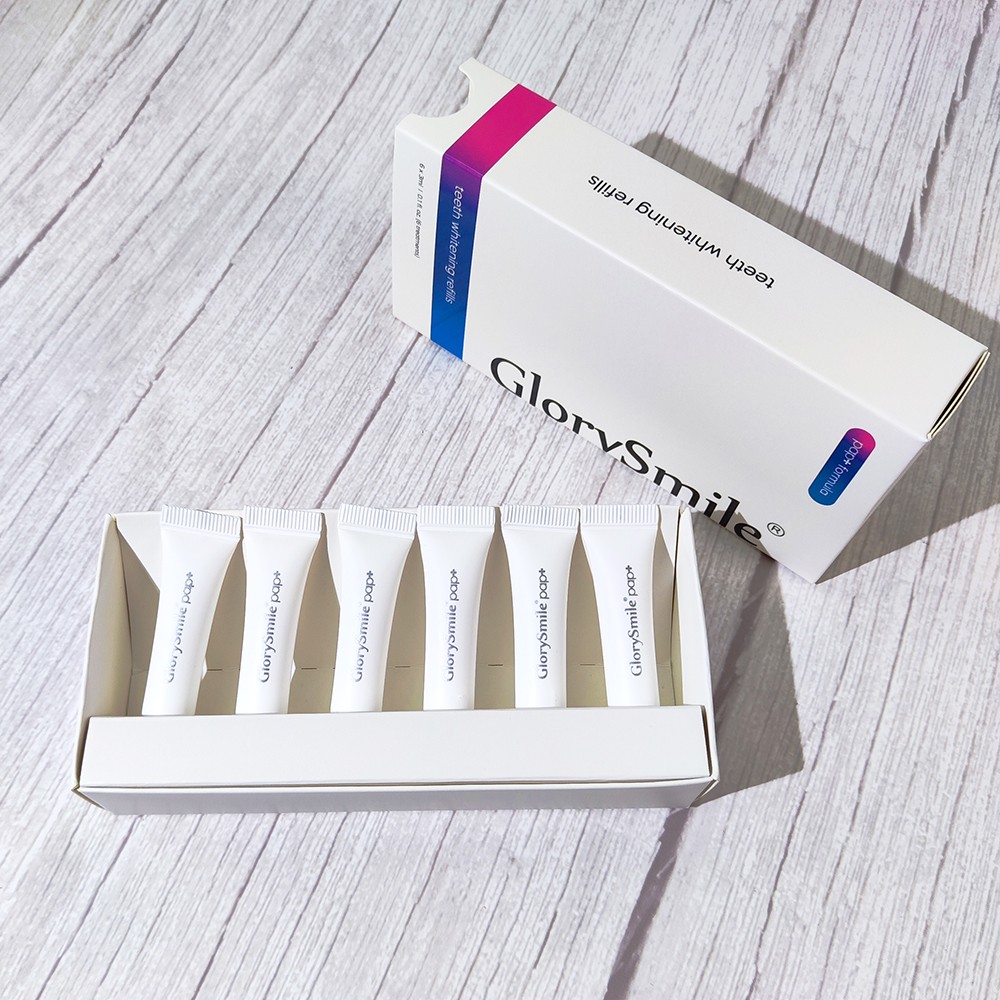 Glorysmile pap+ teeth whitening gel