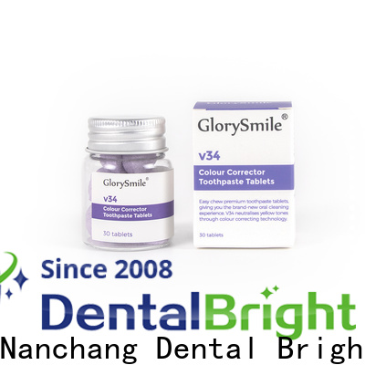 GlorySmile toothpaste tablet Suppliers for dental bright