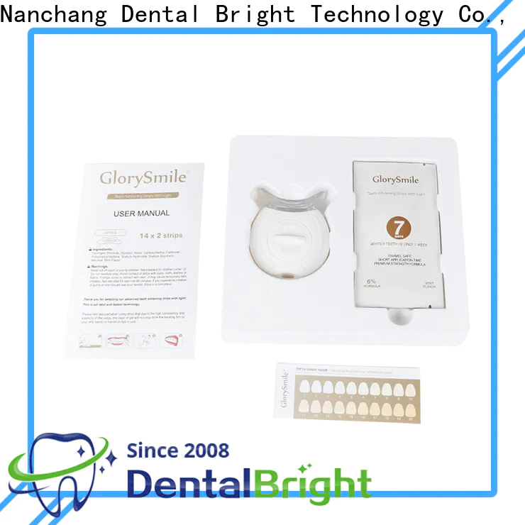 Bulk buy high quality safe teeth whitening strips for wholesale for home usage