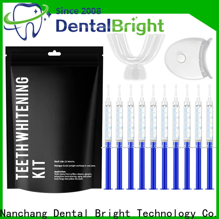 rechargeable best blue light teeth whitening kit supplier for home usage
