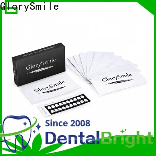 GlorySmile dental whitening strips company for teeth
