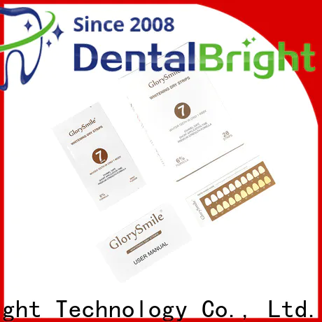 Wholesale peroxide free teeth whitening strips Suppliers for home usage