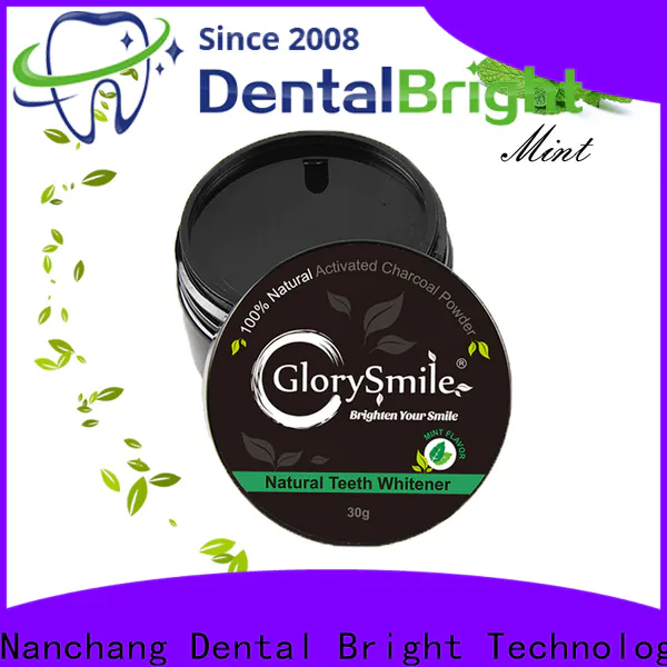 GlorySmile Wholesale high quality teeth whitening activated charcoal powder Suppliers for dental bright