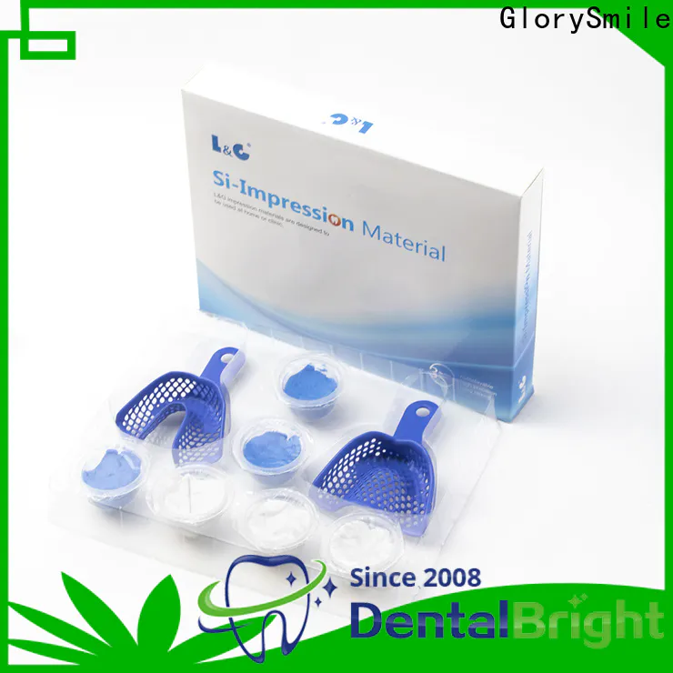 GlorySmile Wholesale ODM addition cured silicone impression material factory for whitening teeth