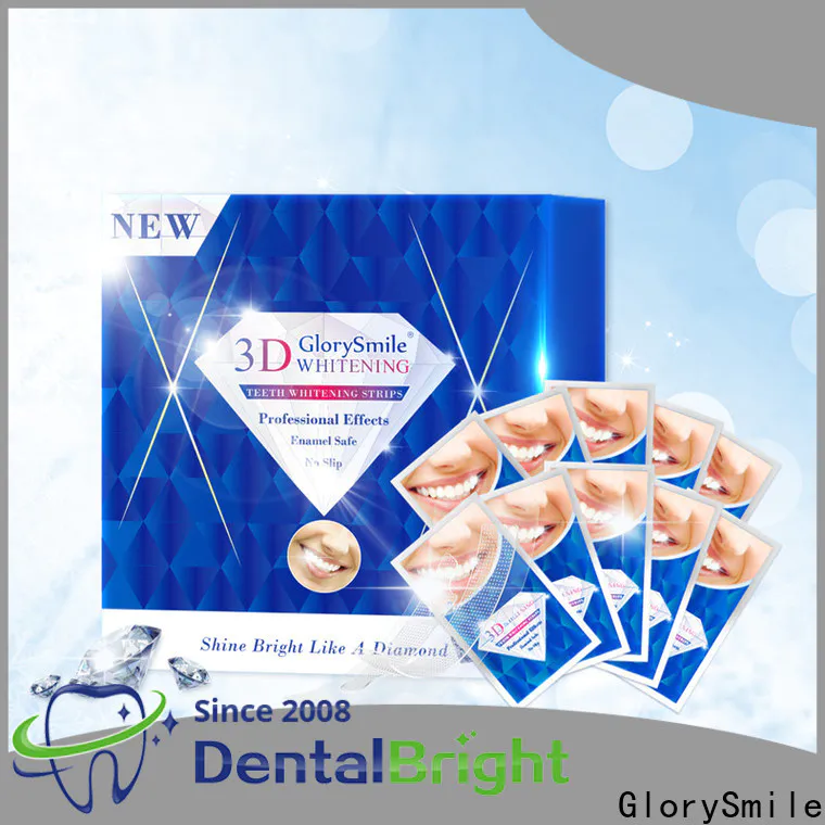 GlorySmile gentle dental white strips for wholesale for teeth