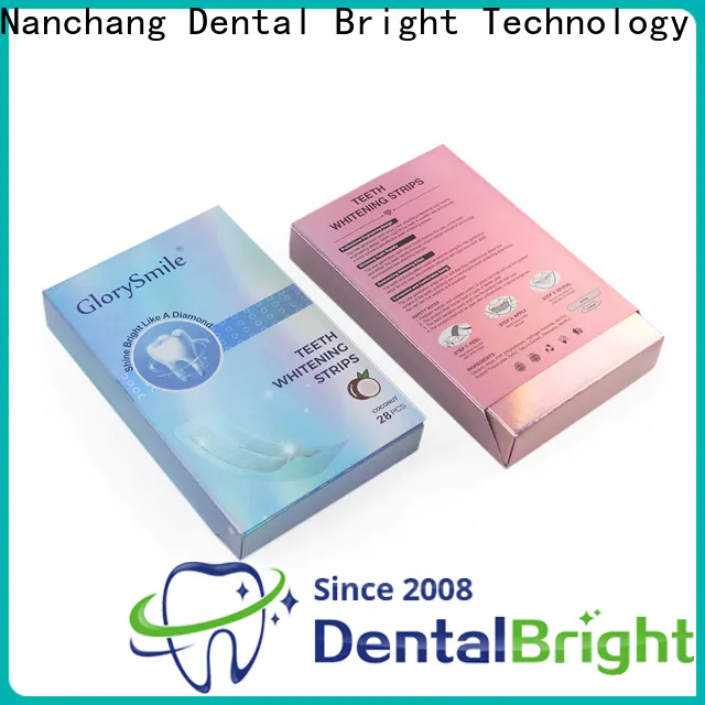 Wholesale custom 3d white teeth whitening strips manufacturers for home usage