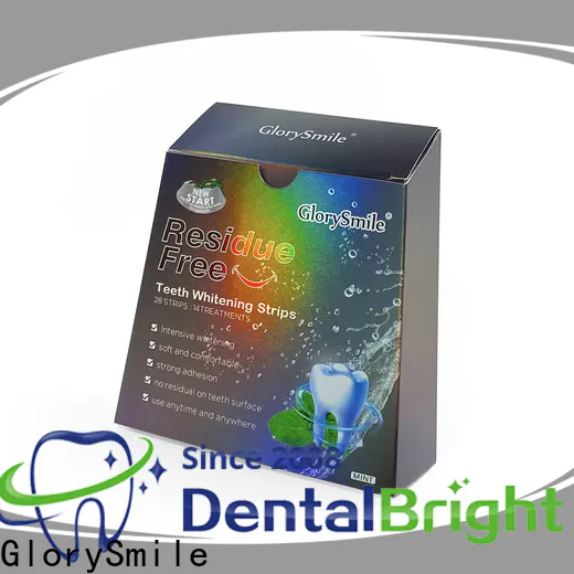 GlorySmile ODM high quality most effective teeth whitening strips factory for whitening teeth