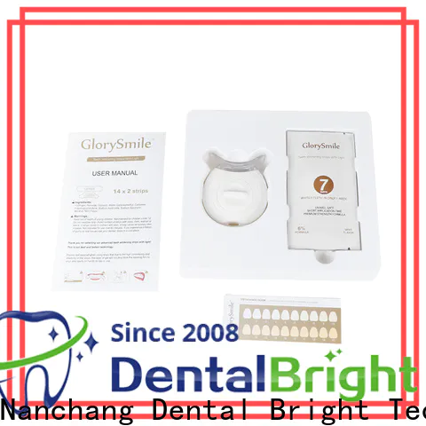 GlorySmile Bulk purchase high quality dental white strips free quote for whitening teeth