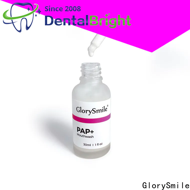 GlorySmile toothpaste with pap manufacturers for whitening teeth