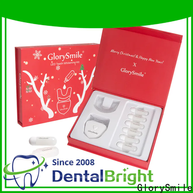 GlorySmile bright white smiles teeth whitening kit Supply for home usage
