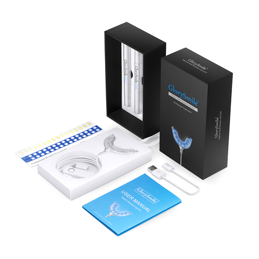 OEM Glorysmile Teeth Whitening Kit Led Private Label Teeth Whitening Light CE Approved