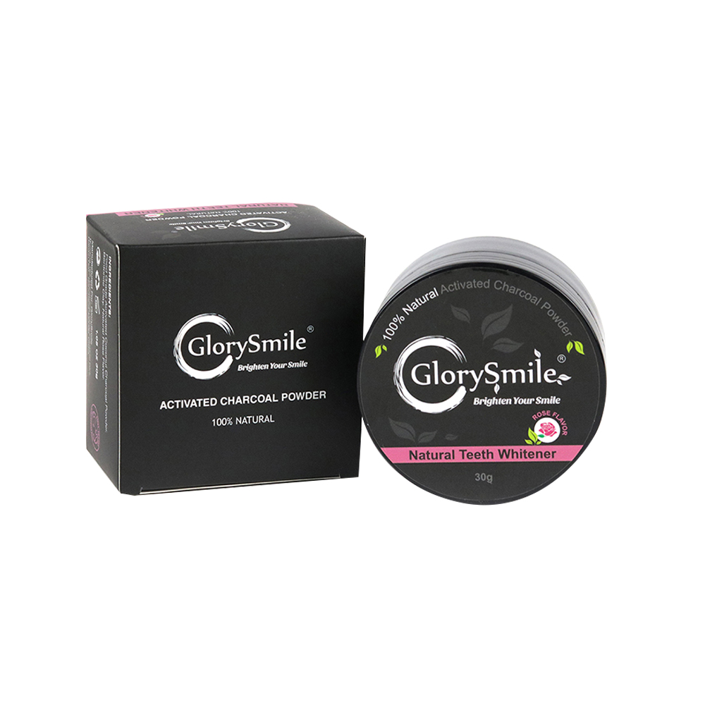 GlorySmile China Activated Charcoal Teeth Whitening Powder